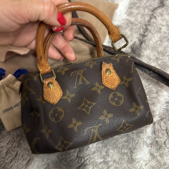 LOUIS VUITTON vintage NANO SPEEDY BAG - Picture 4 of 9